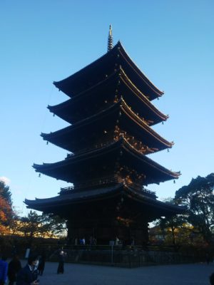 東寺五重塔画像