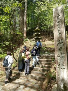 瀧尾神社　階段